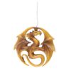 Dragon Medal Hanging Ornament by Anne Stokes