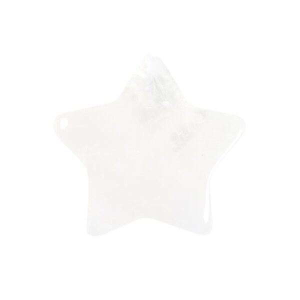 Clear Quartz Crystal Star in a Bag