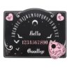 Pink and Black Talking Board