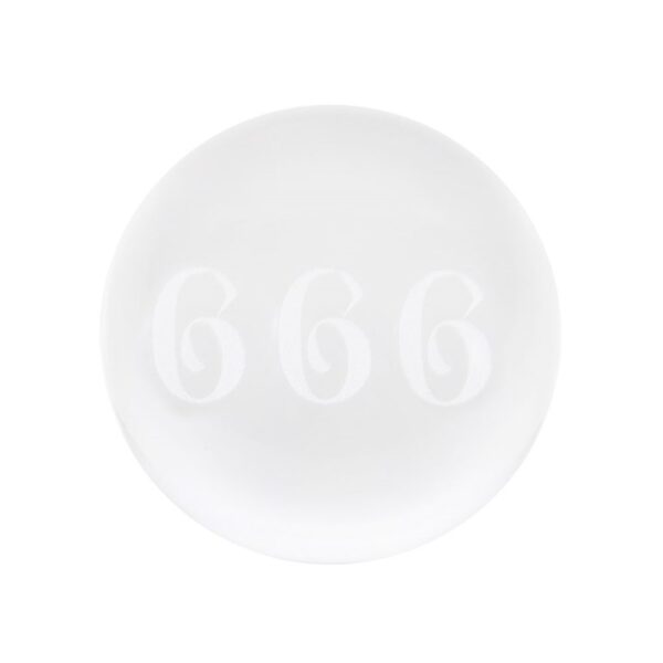 666 Angel Number Crystal Ball