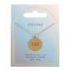 555 Angel Number Change Necklace