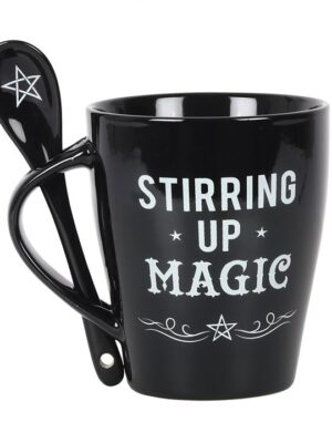 Stirring Up Magic Mug and Spoon Set