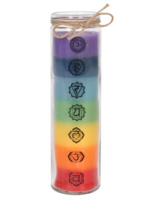 Tall Chakra Candle