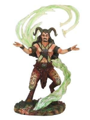 Earth Elemental Wizard Figurine by Anne Stokes