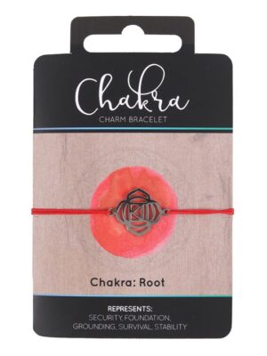 Root Chakra Charm Bracelet