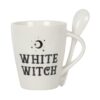 White Witch Mug and Spoon Set
