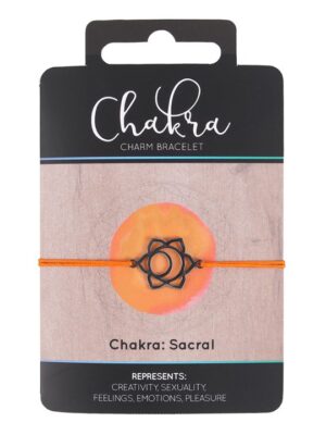Sacral Chakra Charm Bracelet
