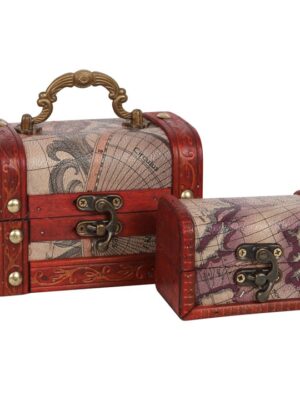 Set of 2 Map Chests