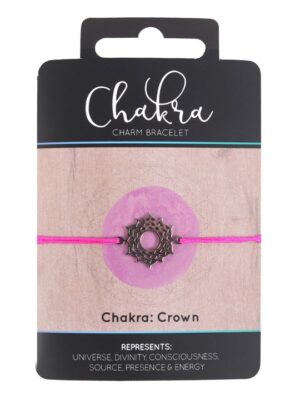 Crown Chakra Charm Bracelet