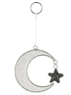 Mystical Crescent Moon Suncatcher