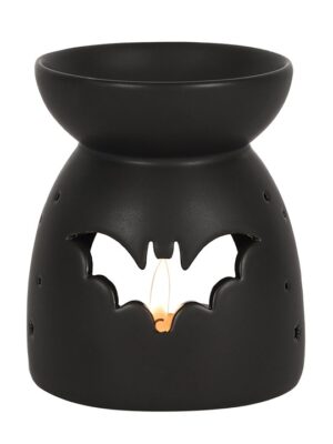 Black Bat Cut Out Oil Burner