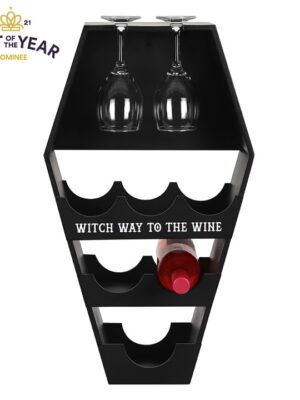 Coffin Wine Shelf