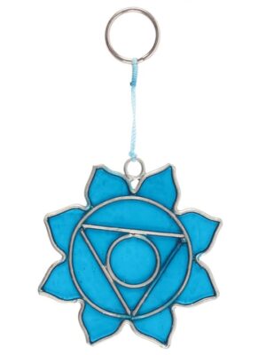 Throat Chakra Symbol Mini Suncatcher
