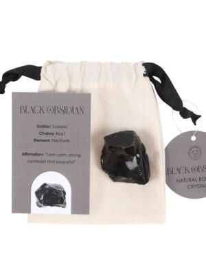 Black Obsidian Healing Rough Crystal