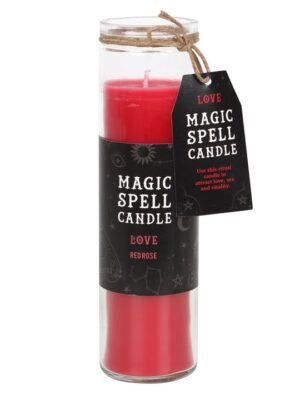 Rose 'Love' Spell Tube Candle