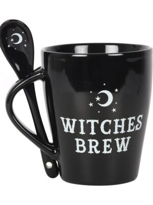 Witches Brew Mug and Spoon Set