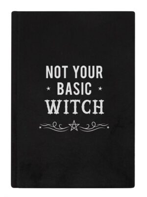 Not Your Basic Witch Velvet A5 Notebook