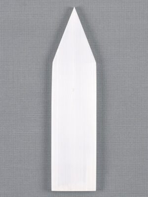 Selenite Flat Pointed Wand