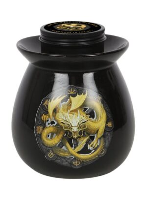 Imbolc Wax Melt Burner Gift Set by Anne Stokes