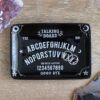 Black Talking Board Trinket Dish