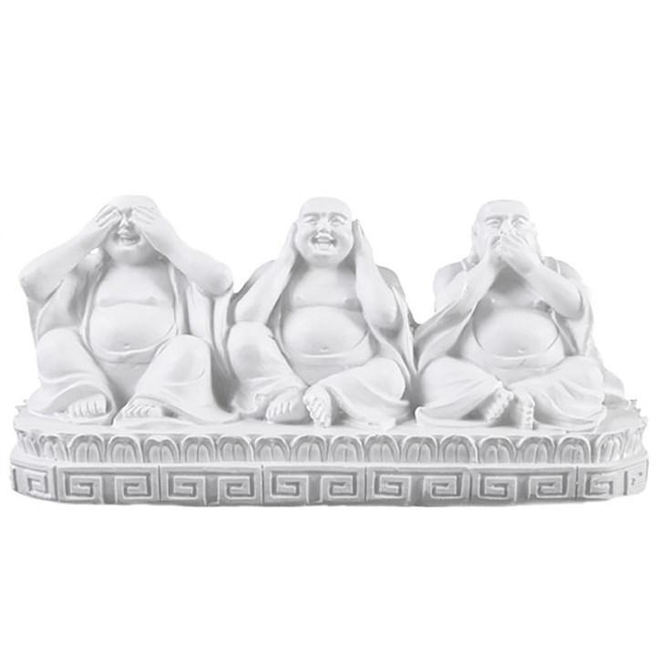 See Hear Speak No Evil Buddhas