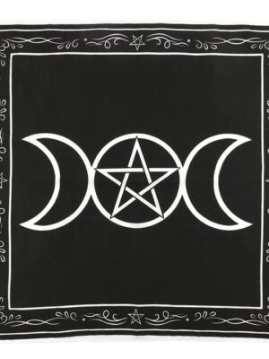 70x70cm Triple Moon Altar Cloth