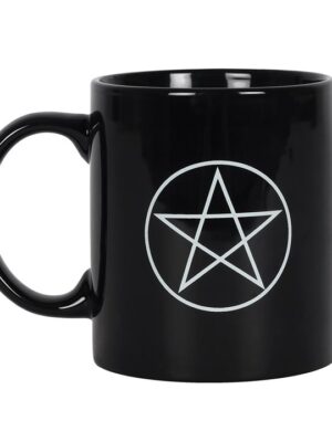Pentagram Black Mug