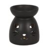 Black Cat Cut Out Oil Burner and Wax Warmer