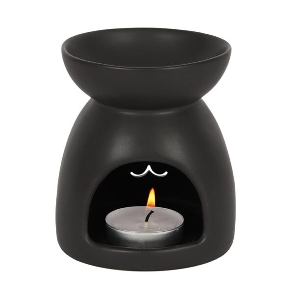 Black Cat Cut Out Oil Burner and Wax Warmer