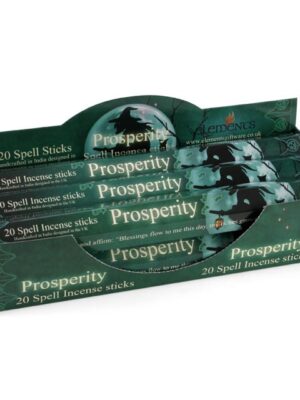 Set of 6 Packets of Prosperity Spell Incense Sticks by Lisa Parker