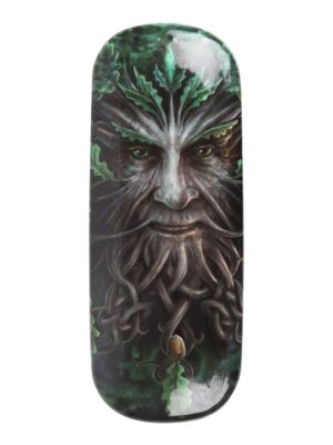 Oak King Glasses Case by Anne Stokes