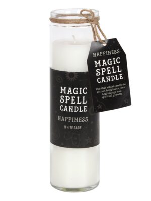 White Sage 'Happiness' Spell Tube Candle