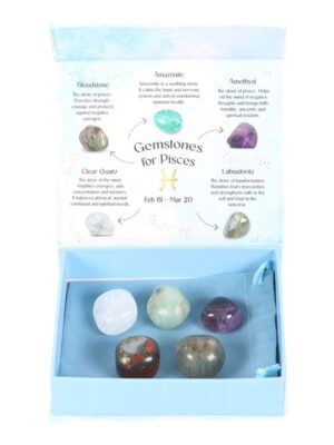 Pisces Crystal Tumblestone Set