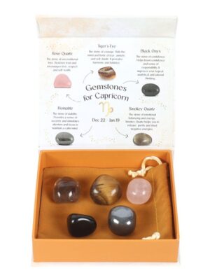 Capricorn Crystal Tumblestone Set