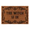 Natural The Witch Is In Doormat