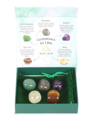 Libra Crystal Tumblestone Set