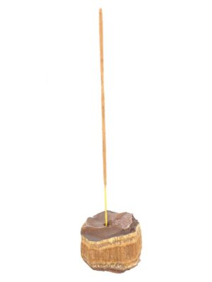 Tiger's Eye Crystal Incense Stick Holder