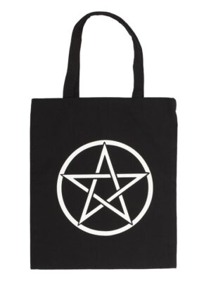 Pentagram Polycotton Tote Bag