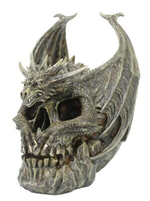 Draco Dragon Skull Ornament by Spiral Direct