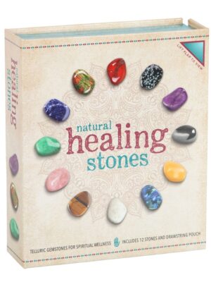 Set of 12 Natural Crystal Healing Gemstones