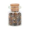 Jar of Confidence Tiger's Eye Crystal in a Matchbox