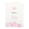 I Love You Rose Quartz Crystal Heart Greeting Card