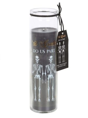 Til Death Do Us Part Amber Noir Tube Candle