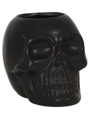 Black Skull Toothbrush Holder