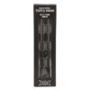 Set of 3 Black Magic Triple Moon Taper Candles