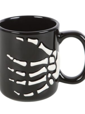 Skeleton Hand Mug