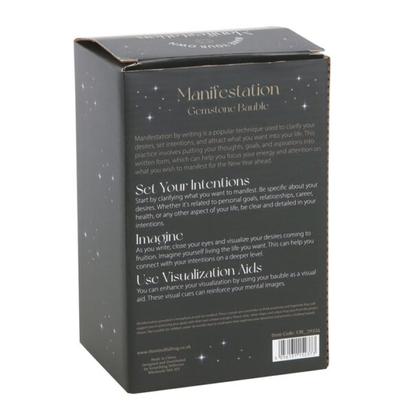 Amethyst Manifestation Christmas Bauble Kit