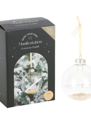 Citrine Manifestation Christmas Bauble Kit