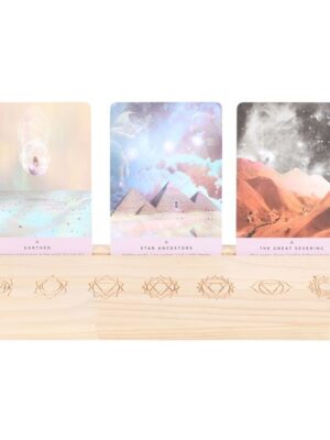 Natural Seven Chakras Tarot Card Stand