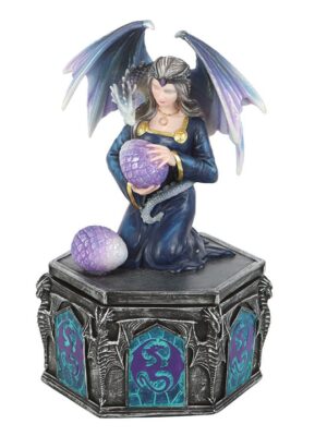 Dragon Friendship Spring Box by Anne Stokes